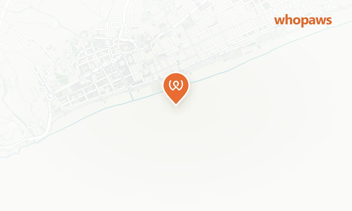Mapa de la ubicación de Playa Gran (zona canina)