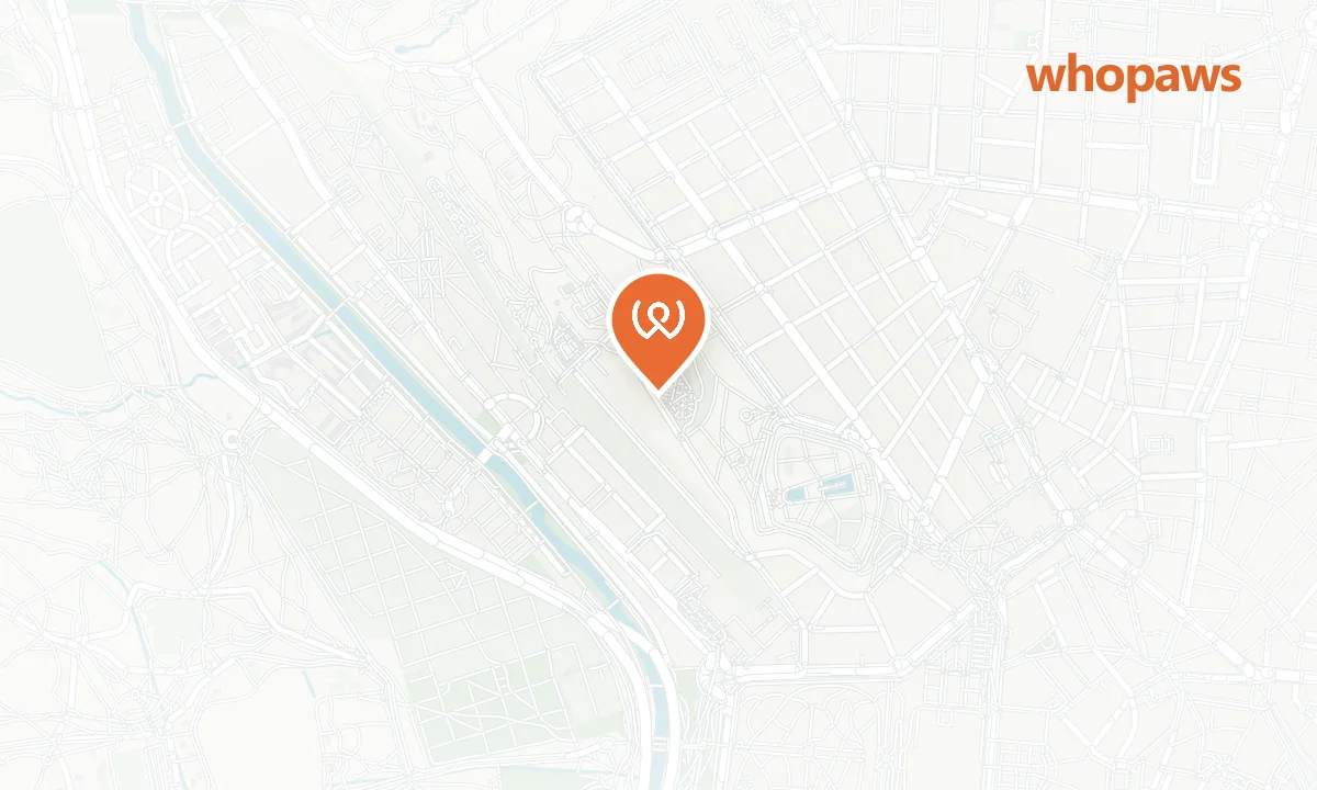 Mapa de la ubicación de Parking Teleférico Madrid (Paseo de Rosales)