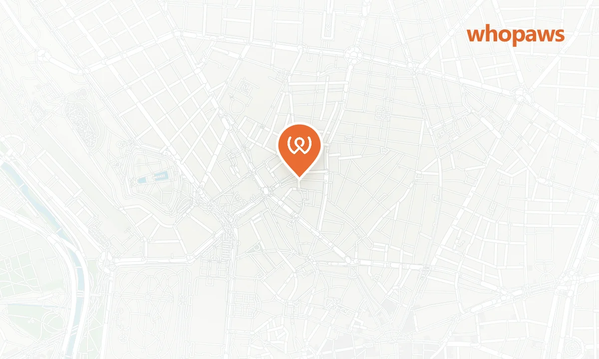 Mapa de la ubicación de Parking Mostenses (EMT Madrid)