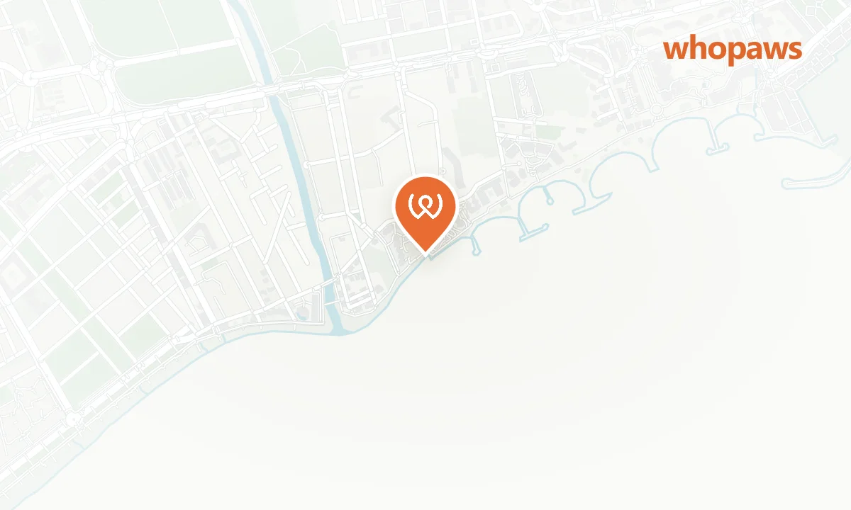 Mapa de la ubicación de Playa Ventura del Mar