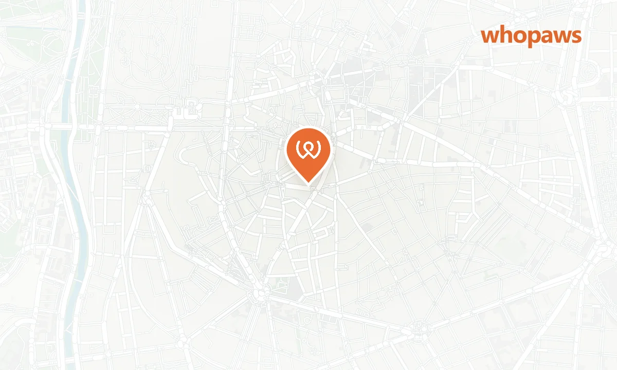 Mapa de la ubicación de Lalina Bravas y Tapas. Restaurante Gluten-free en La Latina